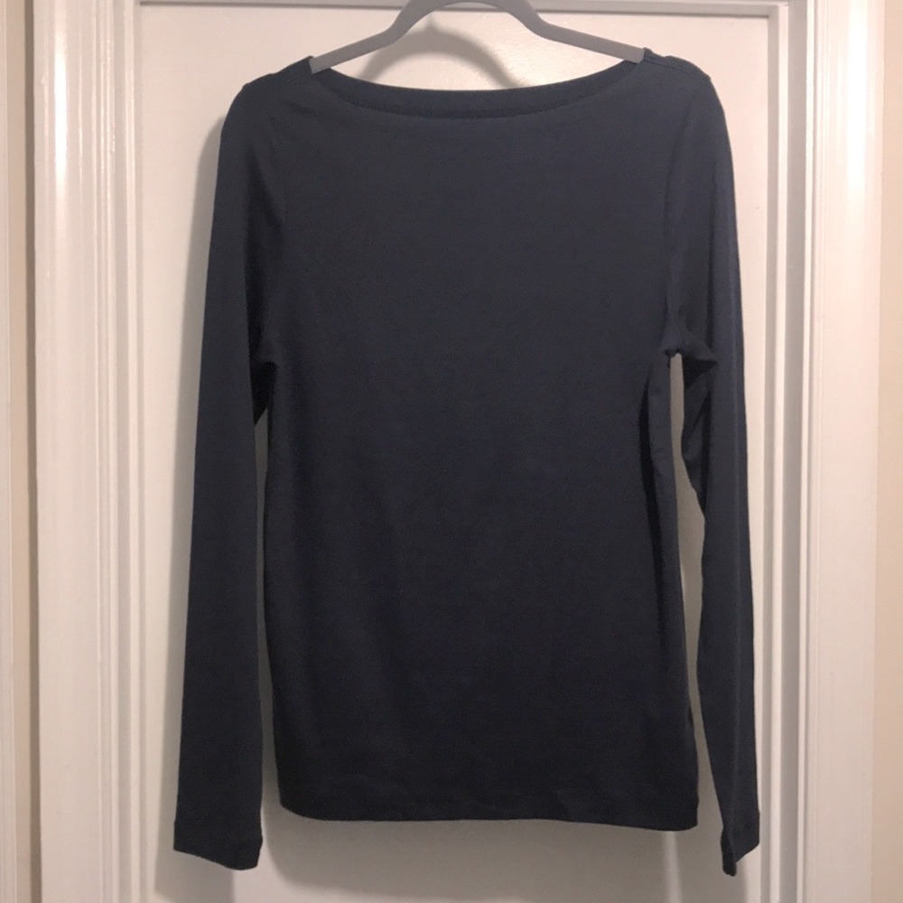 GAP Modern Boatneck long sleeve Tee